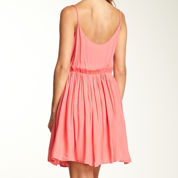 BB Dakota Elin Pleated Spaghetti Strap Dress - Picture 6 of 6